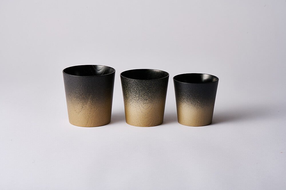 黃昏杯｜日本山中漆器木製杯