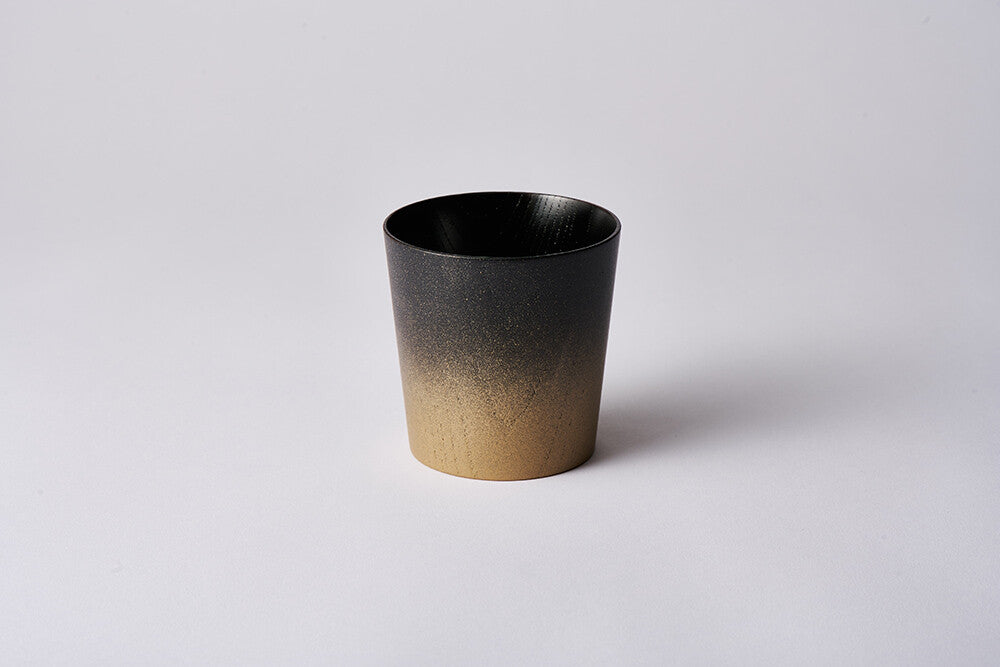 黃昏杯｜日本山中漆器木製杯